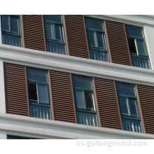 Protección de aire acondicionado persianas de decoración del hogar